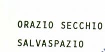 ORAZIO SECCHIO SALVASPAZIO