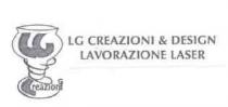 MARCHIO FIGURATIVO: IL MARCHIO E COSTITUITO DALLA RAPPRESENTAZIONE DI UNA COPPA IN VETRO CHE PORTA ATTORCIGLIATO INTORNO AL PIEDE DI MARCHIO FIGURATIVO: MARCHIO E COSTITUITO DALLA RAPPRESENTAZIONE DI UNA COPPA IN VETRO CHE PORTA ATTORCIGLIATO INTORNO AL PIEDE DI SOSTEGNO UNA LAVORAZIONE IN FERRO. NELLA PARTE SUPERIORE DELLA COPPA SONO RAPPRESENTATE LE LETTERE LG IN CARATTERI DI FANTASIA. DI FIANCO AL LOGO C E LA SCRITTA LG CREAZIONI DESIGN LAVORAZIONE LASER SU DUE RIGHE. IL MARCHIO E DEPOSITATO IN BIANCO E NERO MA POTRA ESSERE RIPRODOTTO IN QUALSIASI COLORE E COMBINAZIONE DI COLORI MARCHIO FIGURATIVO: IL MARCHIO E COSTITUITO DALLA RAPPRESENTAZIONE DI UNA COPPA IN VETRO CHE PORTA ATTORCIGLIATO INTORNO AL PIEDE DI