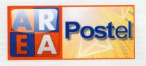 IL LOGO SI COMPONE DALLA SCRITTA AREA E DALLA SCRITTA POSTEL . LA SCRITTA AREA E IN CARATTERE FUTURABOLD MAIUSCOLO CON LOGO SI COMPONE DALLA SCRITTA AREA E DALLA SCRITTA POSTEL . LA SCRITTA AREA E IN CARATTERE FUTURABOLD MAIUSCOLO CON LEGGERE MODIFICHE FORMALI E DIMENSIONALI RISPETTO ALL ORIGINALE DI SCATOLA. LA SCRITTA AREA E INSCRITTA IN UN QUADRATO CHE COMPONE I CONTORNI DEL LOGO, LE LETTERE SINGOLARMENTE A LORO VOLTA SONO INSCRITTE IN QUADRATI EQUIVALENTI UN QUARTO DELL INSIEME.I COLORI UTILIZZATI SONO DUE, IL BLU E L ARANCIONE E SONO COSÌ DISPOSTI: LA A INIZIALE DI COLORE BLU IN CAMPO ARANCIO, LA R IN NEGATIVO BIANCO IN CAMPO BLU, LA E DI COLORE ARANCIO IN CAMPO BLU, LA A FINALE IN NEGATIVO BIANCO IN CAMPO ARANCIO. LE LETTERE A ED R SONO COPERTE DA UN RIFLESSO BIANCO RICURVO. LA SCRITTA POSTEL E IN CARATTERE ARIAL BOLD INSCRITTA IN UN RETTANGOLO CON CONTORNO ARANCIONE E SFONDO FIGURATO. I COLORI SONO DUE,IL BLU ED IL BIANCO CHE CONTORNA LA SCRITTA. FIGURATIVO A COLORI . IL LOGO SI COMPONE DALLA SCRITTA AREA E DALLA SCRITTA POSTEL . LA SCRITTA AREA E IN CARATTERE FUTURABOLD MAIUSCOLO CON