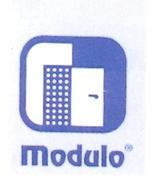 MODULO MARCHIO FIGURATIVO A COLORI COSTITUITO DA UNA GRIGLIA QUADRA AD ANGOLI TONDI IN CUI SI EVIDENZIANO ELEMENTI, DI MODULO MARCHIO FIGURATIVO A COLORI COSTITUITO DA UNA GRIGLIA QUADRA ANGOLI TONDI IN CUI SI EVIDENZIANO ELEMENTI, DI COLORE BIANCO, CHE SIMULANO UNA PORTA ED UN TELAIO, RAPPRESENTATO DA UNA ULTERIORE GRIGLIA BUCHERELLATA,MONTATI IN UN MURO STILIZZATO.