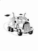 MARCHIO FIGURATIVO DISEGNO STILIZZATO RAFFIGURANTE UNA MOTRICE PER AUTOARTICOLATO CON ALMENO UN TUBO DI SCARICO VERTICALE A VISTA E TRE MARCHIO FIGURATIVO DISEGNO STILIZZATO RAFFIGURANTE UNA MOTRICE PER AUTOARTICOLATO CON ALMENO UN TUBO DI SCARICO VERTICALE A VISTA E TRE RUOTE LUNGO UN FIANCO, NONCHE UNA GRIGLIA RADIATORE VISIBILMENTE AMPIA NELLA PARTE ANTERIORE DELLA STESSA, ED ANCORA IN CUI DETTA MOTRICE E RAPPRESENTATA LUNGO UN PERCORSO SINUOSO DI UNA STRADA, SOPRA LA QUALE VI SONO DELLE NUVOLE.