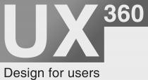 UX 360 DESIGN FOR USERS