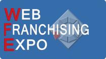 IMPRONTA RETTANGOLARE DI COLORE BLU, CONTENENTE LA DICITURA WEB FRANCHISING EXPO IN GRAFIA SPECIALE SU TRE RIGHE CON LE LETTERE IMPRONTA RETTANGOLARE DI COLORE BLU, CONTENENTE LA DICITURA WEB FRANCHISING EXPO IN GRAFIA SPECIALE SU TRE RIGHE CON LE LETTERE INIZIALI IN ROSSO DI DIMENSIONI MAGGIORI RISPETTO ALLE SUCCESSIVE IN BIANCO . SULLO SFONDO, POSIZIONATA VERSO DESTRA, VI È UNA FIGURA ROMBOIDALE CONTENENTE UNA PLURALITÀ DI ELEMENTI TRAPEZIOIDALI IN RILIEVO FORMANTI UN OTTAGONO IN BLU CHIARO, DI CUI UNO PARZIALMENTE ESTERNO AL PERIMETRO IN ROSSO . TUTTO COME DA ESEMPLARE ALLEGATO. IMPRONTA RETTANGOLARE DI COLORE BLU, CONTENENTE LA DICITURA WEB FRANCHISING EXPO IN GRAFIA SPECIALE SU TRE RIGHE CON LE LETTERE
