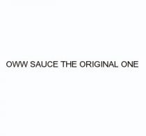 OWW SAUCE THE ORIGINAL ONE VERBALE