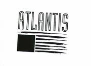 MARCHIO COMPOSTO DALLA PAROLA ATLANTIS SCRITTA IN CARATTERI DI FANTASIA SOTTO LA QUALE, A SINISTRA È RAPPRESENTATO UN QUADRATO DI MARCHIO COMPOSTO DALLA PAROLA ATLANTIS SCRITTA IN CARATTERI DI FANTASIA SOTTO LA QUALE, A SINISTRA È RAPPRESENTATO UN QUADRATO DI COLORE SCURO INTORNO AL QUALE SI DIPARTONO VERSO LATO DESTRO DELLE RIGHE DI FORMA IRREGOLARE DI COLORE CHIARO ALTERNATO A SCURO