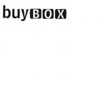 IL MARCHIO CONSISTE NELLA SEGUENTE SCRITTA: BUY BOX. LA PRIMA PAROLA SCRITTA IN MINUSCOLO CON CARATTERI NERI SU FONDO BIANCO; MARCHIO CONSISTE NELLA SEGUENTE SCRITTA: BUY BOX. LA PRIMA PAROLA SCRITTA IN MINUSCOLO CON CARATTERI NERI SU FONDO BIANCO; LA SECONDA INVECE E SCRITTA IN MAIUSCOLO E CIASCUN CARATTERE E DI COLORE BIANCO INSCRITTO ALL INTERNO DI UN RIQUADRO NERO, COSI COME RISULTA DALL ESEMPLARE DEL MARCHIO DI CUI AL SUCCESSIVO RIQUADRO M. IL MARCHIO CONSISTE NELLA SEGUENTE SCRITTA: BUY BOX. LA PRIMA PAROLA SCRITTA IN MINUSCOLO CON CARATTERI NERI SU FONDO BIANCO;