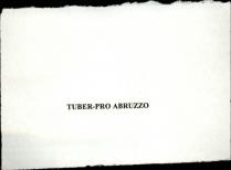 TUBER-PRO ABRUZZO MARCHIO DI TIPO VERBALE COSTITUITO DALLA PAROLA TUBER TARTUFO UNITA CON TRATTINO AL SUFFISSO PRO A FAVORE DI TUBER-PRO ABRUZZO MARCHIO DI TIPO VERBALE COSTITUITO DALLA PAROLA TUBER TARTUFO UNITA CON TRATTINO AL SUFFISSO PRO A FAVORE DI E DALLA PAROLA ABRUZZO. TUBER-PRO ABRUZZO MARCHIO DI TIPO VERBALE COSTITUITO DALLA PAROLA TUBER TARTUFO UNITA CON TRATTINO AL SUFFISSO PRO A FAVORE DI