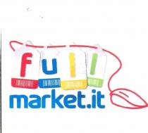 MARCHIO COMPLESSO COMPOSTO DA DUE SCRITTE SOVRAPPOSTE FULL E MARKET.IT LE LETTERE DELLA PAROLA FULL SONO INSERITE SINGOLARMENTE IN UNA MARCHIO COMPLESSO COMPOSTO DA DUE SCRITTE SOVRAPPOSTE FULL E MARKET.IT LE LETTERE DELLA PAROLA FULL SONO INSERITE SINGOLARMENTE IN UNA FORMA CHE RAPPRESENTA CLASSICO CARTELLINO PER OGGETTI IN VENDITA OGNI CARTELLINE E CARATTERIZZATO DA 1 COLORE DA SINISTRA VERSO DESTRA ROSSO BLU GIALLO VERDE CON LO STESSO COLORE E STATA COLORATA LA LETTERA ALL INTERNO DEL CARTELLINO LA PAROLA MARKET.IT E POSTA AL DI SOTTO DEI 4 CARTELLINI LETTERE SCRITTA IN BLU CON UN CARATTERE MINUSCOLO ALLA DESTRA DI ENTRAMBE LE PAROLE E STATO INSERITO UN MOUSE DA COMPUTER REALIZZATO CON LE SOLE LINEE E DI COLORE ROSSO IL FILO DEL MOUSE ATTRAVERSA I QUATTRI CARTELLINI CON LE LETTERE F U L L E TERMINA DIETRO IL PRIMO CARTELLINO A SINISTRA MARCHIO COMPLESSO COMPOSTO DA DUE SCRITTE SOVRAPPOSTE FULL E MARKET.IT LE LETTERE DELLA PAROLA FULL SONO INSERITE SINGOLARMENTE IN UNA