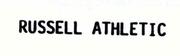 IL MARCHIO E COSTITUITO DALLA SCRITTA RUSSELL ATHLETIC . VERBALE MARCHIO E COSTITUITO DALLA SCRITTA RUSSELL ATHLETIC . VERBALE