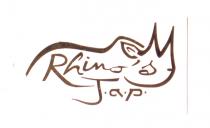 IL MARCHIO FIGURATIVO A VARI COLORI CON LA SCRITTA RHINO S J.A.P. E IL DISEGNO SAGOMATO DI UN RINOCERONTE A DUE MARCHIO FIGURATIVO A VARI COLORI CON LA SCRITTA RHINO S J.A.P. E IL DISEGNO SAGOMATO DI UN RINOCERONTE A DUE CORNI IL MARCHIO FIGURATIVO A VARI COLORI CON LA SCRITTA RHINO S J.A.P. E IL DISEGNO SAGOMATO DI UN RINOCERONTE A DUE