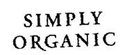 SIMPLY ORGANIC