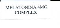 MELATONINA 4MG COMPLEX