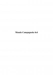 MONDO CAMPAGNOLA 4X4