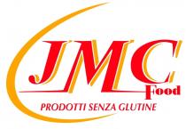 MARCHIO COMPOSTO DALLA SCRITTA JMC FOOD - PRODOTTI SENZA GLUTINE COLOR ROSSO CON UNA MEZZALUNA COLOR GIALLO OCRA SULLA SINISTRA MARCHIO COMPOSTO DALLA SCRITTA JMC FOOD - PRODOTTI SENZA GLUTINE COLOR ROSSO CON UNA MEZZALUNA COLOR GIALLO OCRA SULLA SINISTRA MARCHIO COMPOSTO DALLA SCRITTA JMC FOOD - PRODOTTI SENZA GLUTINE COLOR ROSSO CON UNA MEZZALUNA COLOR GIALLO OCRA SULLA SINISTRA