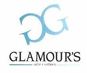 GG GLAMOUR S CALZE E COLLANTS FIGURATIVO A COLORI IL MARCHIO CONSISTE NELLA LEGGENDA GLAMOUR S AVENTE CARATTERI STAMPATELLI MAIUSCOLI NERI E GG GLAMOUR S CALZE E COLLANTS FIGURATIVO A COLORI MARCHIO CONSISTE NELLA LEGGENDA GLAMOUR S AVENTE CARATTERI STAMPATELLI MAIUSCOLI NERI E IN UNA COPPIA DI GRANDI G STAMPATELLE MAIUSCOLE AZZURRE, CHE SONO DISPOSTE CON ANDAMENTO INCLINATO DISCENDENTE VERSO SINISTRA - AL DI SOPRA DI DETTA LEGGENDA E L UNA SPECULARE ALL ALTRA.