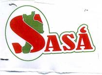 COMPOSTO CON LA SCRITTA SASA IN ROSSO, CON LA RAFFIGURAZIONE DELLA REGIONE CALABRIA DI COLORE VERDE ATTORCIGLIATA DALLA S INIZIALE, COMPOSTO CON LA SCRITTA SASA IN ROSSO, CON LA RAFFIGURAZIONE DELLA REGIONE CALABRIA DI COLORE VERDE ATTORCIGLIATA DALLA S INIZIALE, TUTTO CIRCONDATA DA UNA LINEA VERDE COMPOSTO CON LA SCRITTA SASA IN ROSSO, CON LA RAFFIGURAZIONE DELLA REGIONE CALABRIA DI COLORE VERDE ATTORCIGLIATA DALLA S INIZIALE