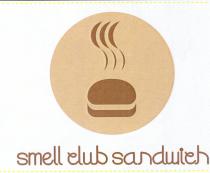 IL LOGO SMELL CLUB SANDWICH E COSI COMPOSTO: UN CERCHIO E ALL INTERNO UN PANINO SORMONTATO DA TRE LINEE SINUOSE SIMILI LOGO SMELL CLUB SANDWICH E COSI COMPOSTO: UN CERCHIO E ALL INTERNO UN PANINO SORMONTATO DA TRE LINEE SINUOSE SIMILI A TRE ESSE. LA SCRITTA SMELL CLUB SANDWICH SORMONTATA DL CERCHIO SOPRA CITATO IN CARATTERE FANTASIA IL LOGO SMELL CLUB SANDWICH E COSI COMPOSTO: UN CERCHIO E ALL INTERNO UN PANINO SORMONTATO DA TRE LINEE SINUOSE SIMILI