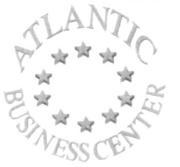 ATLANTIC BUSINESS CENTER SCRITTA CIRCOLARE INTORNO A 10 STELLE CENTRALI CARATTERE STANDARD. MARCHIO FIGURATIVO ATLANTIC BUSINESS CENTER SCRITTA CIRCOLARE INTORNO A 10 STELLE CENTRALI CARATTERE STANDARD. MARCHIO FIGURATIVO