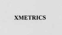 MARCHIO CONSISTE NELLA SCRITTA XMETRICS