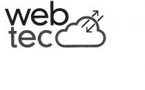 IL MARCHIO CONSISTE NELLA SCRITTA WEB TEC . LA PAROLA WEB E SCRITTA NEL CARATTERE TIPOGRAFICO DIN 30640 STD ED E MARCHIO CONSISTE NELLA SCRITTA WEB TEC . LA PAROLA WEB E SCRITTA NEL CARATTERE TIPOGRAFICO DIN 30640 STD ED E POSTA SOPRA LA PAROLA TEC SOTTOSTANTE CHE E NELLO STESSO CARATTERE TIPOGRAFICO DIN 30640 STD. A LATO DELLE DUE PAROLE, POSTA A DESTRA E IN MODO TALE DA ESSERE ALLINEATA ALL ASSE INFERIORE DELLA PAROLA TEC, E RAFFIGURATA UNA NUVOLA CON DUE FRECCE OBLIQUE, DI DIREZIONE OPPOSTA CHE LA ATTRAVERSANO NELLA PARTE SUPERIORE, PUNTANDO L UNA VERSO L ALTO, L ALTRA VERSO IL BASSO. IL MARCHIO CONSISTE NELLA SCRITTA WEB TEC . LA PAROLA WEB E SCRITTA NEL CARATTERE TIPOGRAFICO DIN 30640 STD ED E