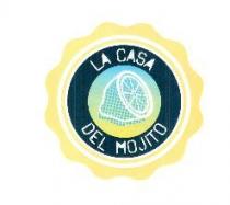 LA CASA DEL MOJITO IL MARCHIO E COMPOSTO DA 5 CERCHI CONCENTRICI, ALL INTERNO DEL PRIMO E RAFFIGURATO IL FRUTTO DEL LA CASA DEL MOJITO MARCHIO E COMPOSTO DA 5 CERCHI CONCENTRICI, ALL INTERNO DEL PRIMO E RAFFIGURATO IL FRUTTO DEL LIME TAGLIATO A META E DEI PUNTINI DI COLORE, NEL SECONDO IL MARCHIO VERBALE LA CASA DEL MOJITO MENTRE IL QUINTO E COMPOSTO DA UNA CORNICE ESTERNA A FORMA SINUSOIDALE. LA CASA DEL MOJITO IL MARCHIO E COMPOSTO DA 5 CERCHI CONCENTRICI, ALL INTERNO DEL PRIMO E RAFFIGURATO IL FRUTTO DEL