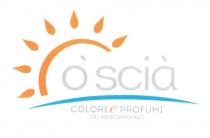 o scia COLORI e PROFUMI DEL MEDITERRANEO. Il marchio consiste in un semi-cerchio rappresentante un sole arancione acceso con sette o scia COLORI e PROFUMI DEL MEDITERRANEO. marchio consiste in un semi-cerchio rappresentante un sole arancione acceso con sette raggi del medesimo colore cui segue la dicitura o scia sullao e sulla a sono posti due accenti gravi . Sia il sole che la dicitura sono posti idealmente sopra una curva di colore blu smeraldo simboleggiante il mare. Al di sotto della curva risalta la dicitura: colori e profumi del mediterraneo. o scia COLORI e PROFUMI DEL MEDITERRANEO. Il marchio consiste in un semi-cerchio rappresentante un sole arancione acceso con sette