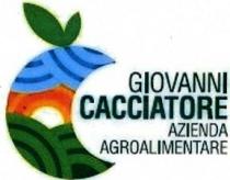 IL MARCHIO E COSTITUITO DALLA DENOMINAZIONE GIOVANNI CACCIATORE AZIENDA AGROALIMENTARE DI COLORE VERDE, DICITURA SCRITTA IN STAMPATELLO MAIUSCOLO CON CARATTERE IL MARCHIO E COSTITUITO DALLA DENOMINAZIONE GIOVANNI CACCIATORE AZIENDA AGROALIMENTARE DI COLORE VERDE, DICITURA SCRITTA IN STAMPATELLO MAIUSCOLO CON CARATTERE SIMIL ARIAL DISPOSTO SU 4 RIGHE, EVIDENZIANDO CACCIATORE IN GRASSETTO. TESTO COMPRESO ALL INTERNO DI UN IMMAGINE RAFFIGURANTE UN AGRUME COLORATO E CARATTERIZZATO DA FORME ROTONDE NEI COLORI: VERDE, GIALLO, ARANCIO, CELESTE E BLU.