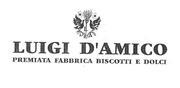 IL MARCHIO E COSTITUITO DALLE DICITURE DISPOSTE SU DUE RIGHE LUIGI D AMICO E PREMIATA FABBRICA BISCOTTI E DOLCI IN CARATTERI MARCHIO E COSTITUITO DALLE DICITURE DISPOSTE SU DUE RIGHE LUIGI D AMICO E PREMIATA FABBRICA BISCOTTI E DOLCI IN CARATTERI STAMPATELLO MAIUSCOLO ACCOMPAGNATE DALL IMMAGINE STILIZZATA DI DUE VOLATILI ALI SPIEGATE, DISPOSTI L UNO DI FRONTE ALL ALTRO, SEPARATI DA UNA SPIGA CENTRALE, SORMONTATI CIASCUNO DA UNA STELLA A CINQUE PUNTE E CON IN BASSO LE LETTERE LDA