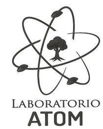 IMMAGINE RAPPRESENTANTE UN ATOMO CON UN ALBERO AL POSTO DEL NUCLEO E DELLE FOGLIE AL POSTO DEGLI ELETTRONI. LA SCRITTA IMMAGINE RAPPRESENTANTE UN ATOMO CON UN ALBERO AL POSTO DEL NUCLEO E DELLE FOGLIE AL POSTO DEGLI ELETTRONI. LA SCRITTA LABORATORIO ATOM SI TROVA AL DI SOTTO DEL LOGO, E IN GRASSETTO E FONT E DOSIS SEMIBOLD. IMMAGINE RAPPRESENTANTE UN ATOMO CON UN ALBERO AL POSTO DEL NUCLEO E DELLE FOGLIE AL POSTO DEGLI ELETTRONI. LA SCRITTA
