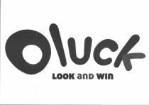 OLUCK LOOK AND WIN - La signature si compone di un wordmark e di una tagline. Il wordmark è la parola OLUCK LOOK AND WIN - La signature si compone di un wordmark e di una tagline. wordmark è la parola Oluck, con lettera O maiuscola e successive lettere minuscole, realizzata con il font ona opportunamente modificato. La tagline si compone di 3 parole inglesi che consistono in look and win, per le quali sono stati utilizzati i font robusta e futura OLUCK LOOK AND WIN - La signature si compone di un wordmark e di una tagline.Il wordmark è la parola