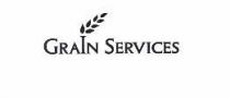 IL MARCHIO SI COMPONE DELLA SCRITTA GRAIN SERVICES IN CARATTERE GRAZIATO IN FORMATO MAIUSCOLETTO DOVE LA LETTERA I SI INNALZA MARCHIO SI COMPONE DELLA SCRITTA GRAIN SERVICES IN CARATTERE GRAZIATO IN FORMATO MAIUSCOLETTO DOVE LA LETTERA I SI INNALZA RISPETTO ALLE ALTRE ANDANDO A SIMULARE LO STELO DI UNA SPIGA RAPPRESENTATO DA UN FREGIO COMPOSTO DI GOCCE E INCLINATO A 45 A DX. IL MARCHIO SI COMPONE DELLA SCRITTA GRAIN SERVICES IN CARATTERE GRAZIATO IN FORMATO MAIUSCOLETTO DOVE LA LETTERA I SI INNALZA