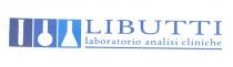 laboratorio analisi cliniche libutti il marchio, verbale e figurativo, e costituito dalla dicitura laboratorio analisi cliniche libutti in carattere High Tower laboratorio analisi cliniche libutti marchio, verbale e figurativo, e costituito dalla dicitura laboratorio analisi cliniche libutti in carattere High Tower Text di colore blu RGB 44,46,131 con la dicitura LIBUTTI in maiuscolo e la sottostante dicitura laboratorio analisi cliniche in minuscolo sotto la quale c è una linea di eguale colore; le diciture e la linea sono precedute da tre rettangoli di pari dimensione fra loro: il primo di colore blu RGB 40,34,92 contenente la rappresentazione grafica di una provetta di colore bianco, il secondo di colore blu RGB 44,46,131 contenente la rappresentazione grafica di un ampolla di colore bianco, il terzo di colore blu RGB 29,112,183 contenente la rappresentazione grafica di una beuta di colore bianco laboratorio analisi cliniche libutti