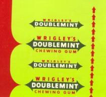 WRIGLEY'S DOUBLEMINT CHEWING GUM