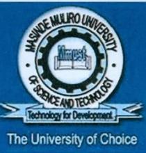 MASIDE MULIRO UNIVERSITY OF SCIENCE AND TECHNOLOGY