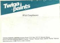 TWIGA PAINTS