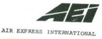 AEI AIR EXPRESS INTERNATIONAL