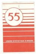 55 LIQUIDE SYNTHETIQUE D ORIGINE