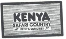 KENYA SAFARI COUNTRY MT. KENYA SUNDRIES LTD