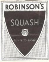 ROBINSON'S SQUASH