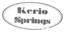 KERIO SPRINGS