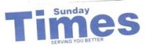 SUNDAY TIMES
