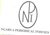 NPI NGARUA PERODICAL INDEXES