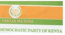 UMOJA NA HAKI, DEMOCRATIC PART OF KENYA