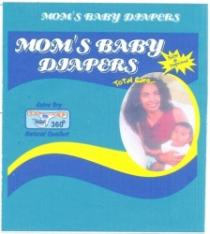 MOM'S BABY DIAPERS TOTAL CARE EXTRA DAY 360° NATURAL COMFORT