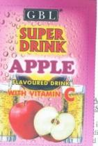 GBL SUPPER DRINK APPLE FLAVOURED DRINK WITH VITAMIN C