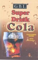 GBL SUPPER DRINK COLA FLAVOURED DRINK WITH VITAMIN C