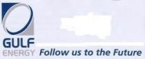 GULF ENERGY FOLLOW US TO THE FUTURE