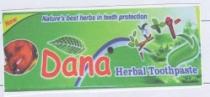 NEW DANA HERBAL TOOTHPASTE