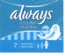 always ultra thin ultra fine