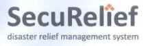 SecuRelief disaster relief management system
